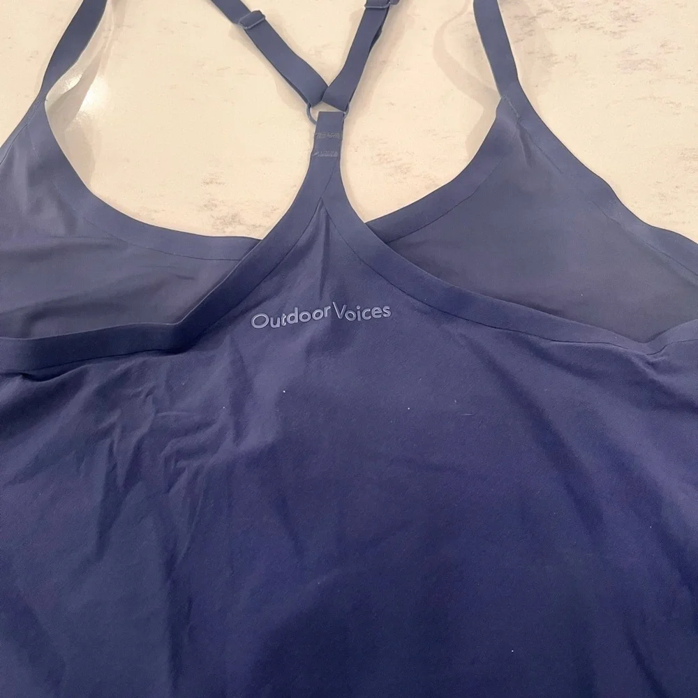 Outdoor Voices Navy Blue Athletic Dress Stylish NWOT - Picture 6 of 6